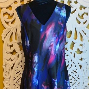 Donna Karan fit & flare cocktail dress size 10 NWT
